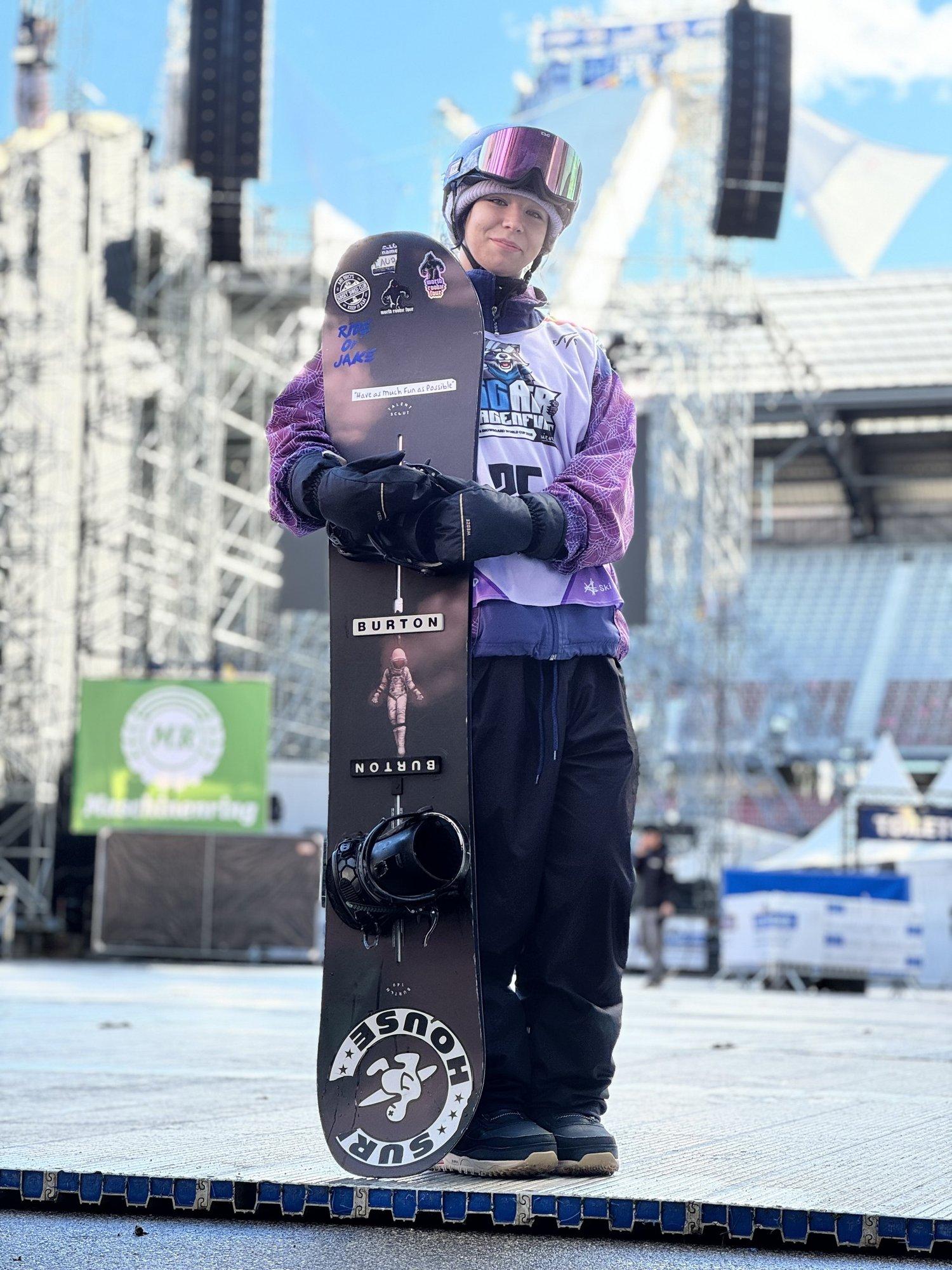 Laura Anga teenis lumelaua MK-sarjas punktilisa