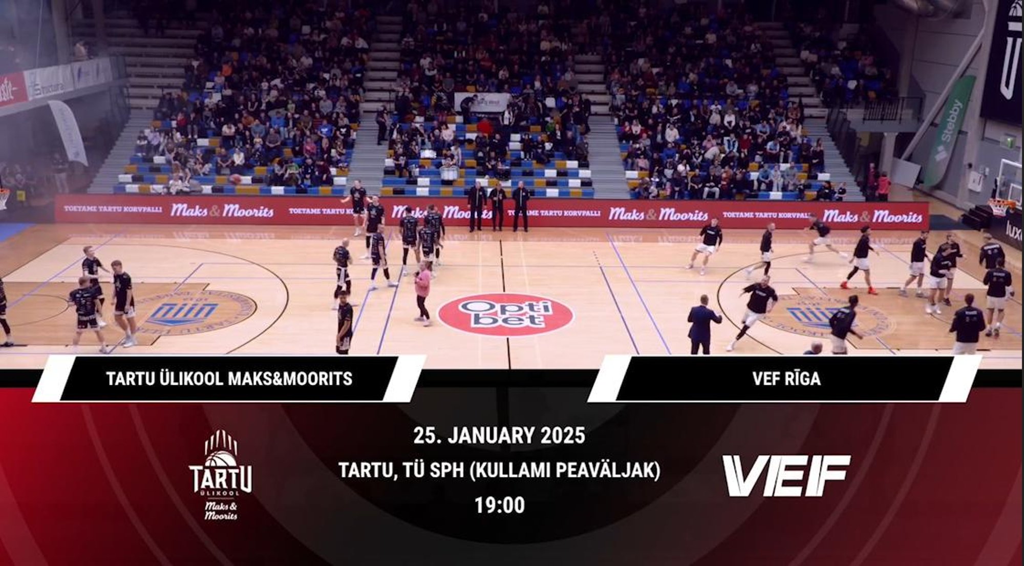 TÄISPIKKUSES | Vaata uuesti Tartu Ülikool Maks & Moorits - Riia VEF kohtumist!