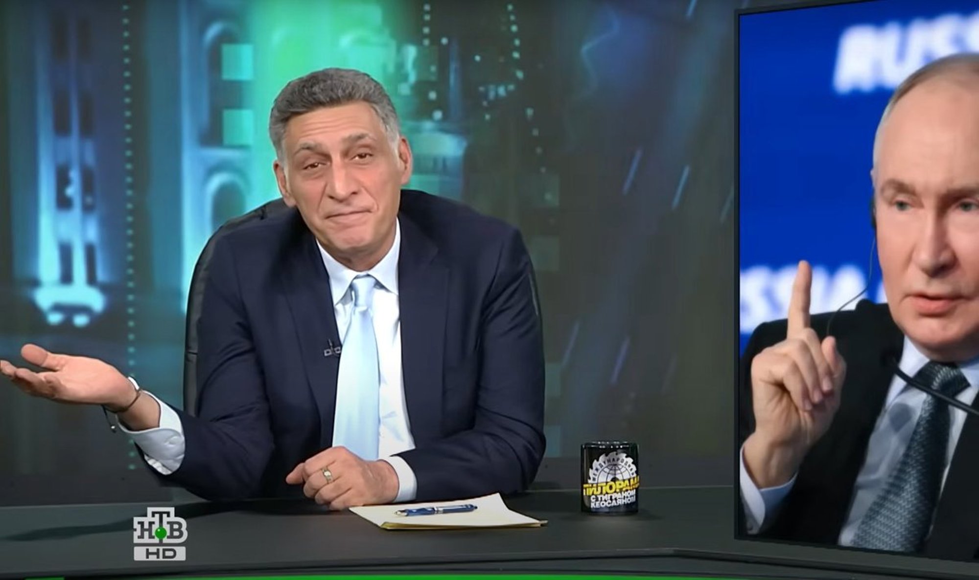 Vene propagandist Simonjan teatas, et tema sama ametit pidav mees on koomas