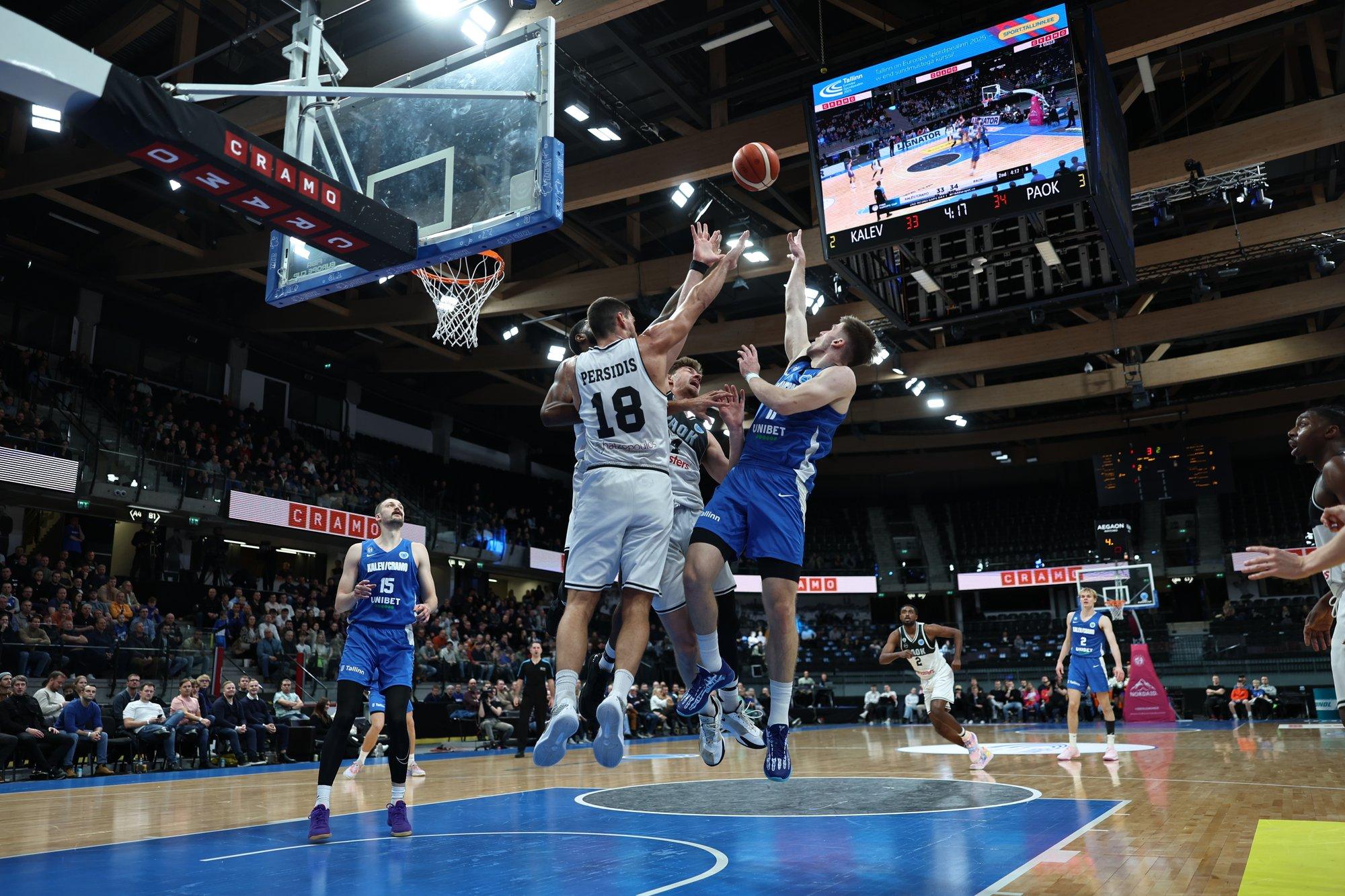TIPPHETKED | Kalev/Cramo andis PAOK-ile vägeva lahingu, kuid pidi ikkagi kaotusega leppima