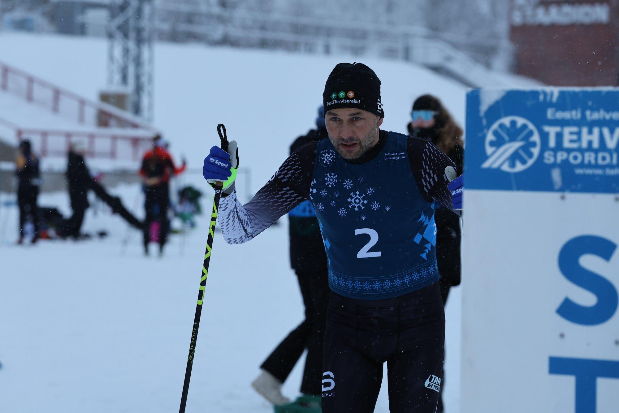 DELFI FOTOD | Murdmaasuusatamise Eesti meistriteks krooniti Roos ja Tuul, 53-aastane Veerpalu lõpetas esiviisikus