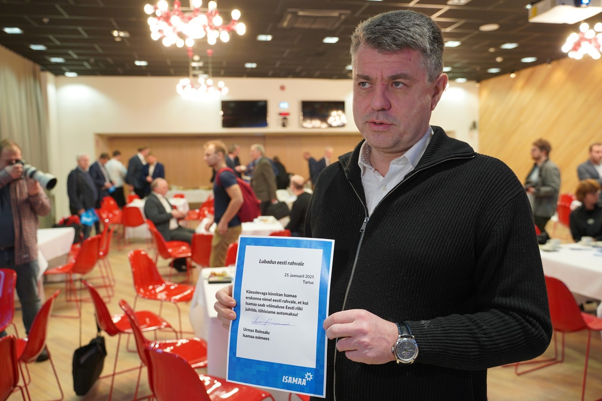 FOTOD | Isamaa volikogul anti valituse pihta tuld. Reinsalu soovitus peaminister Michalile: saada kliimaministeerium laiali