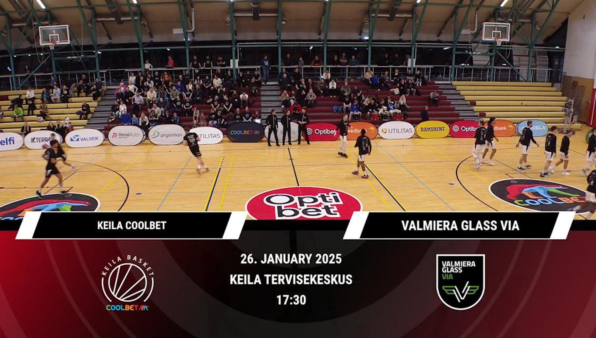 TÄISPIKKUSES | Vaata uuesti Keila Coolbet - Valmiera Glass Via kohtumist!