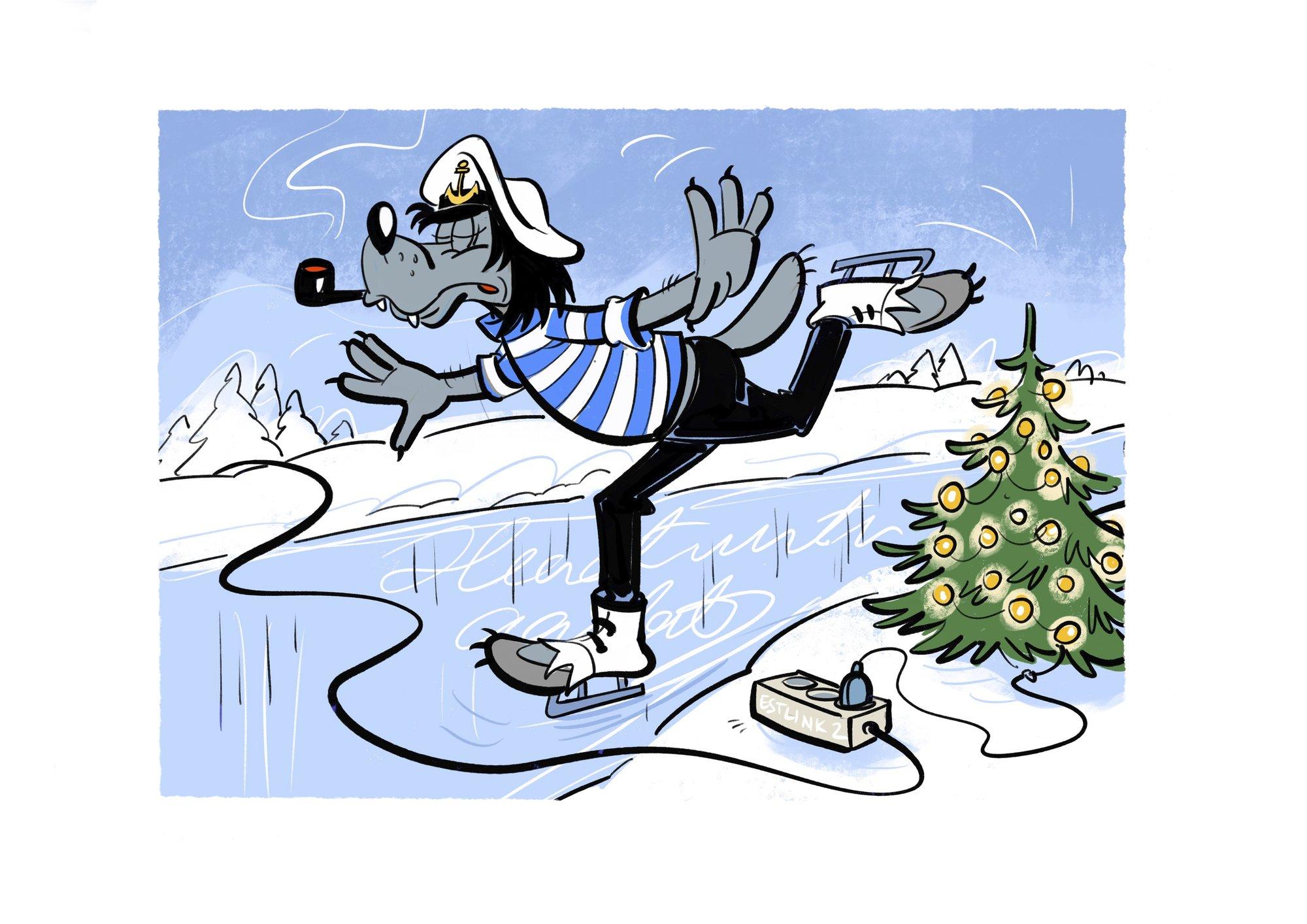 KARIKATUUR | Oota sa, Estlink!