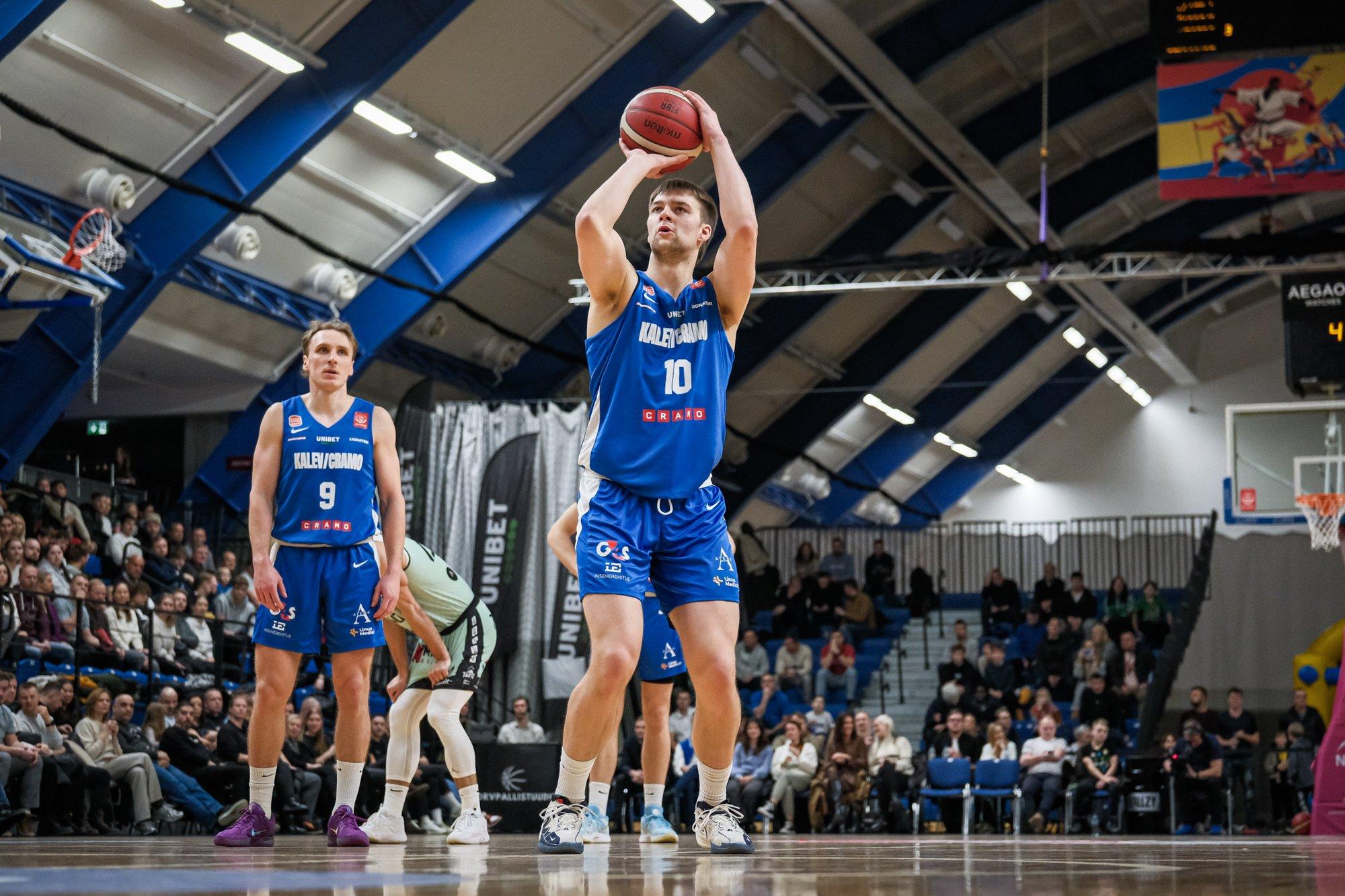 Kalev/Cramo alustas Läti minituuri raske võiduga