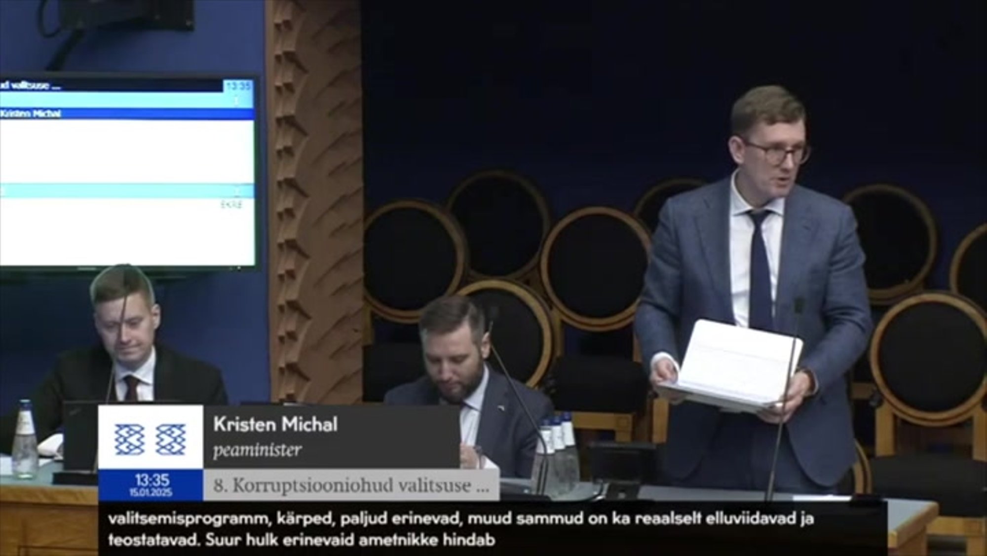 VIDEO | „Loll on ikka raske olla!“ Peaminister Michal vastas opositsioonisaadiku küsimusele teravalt