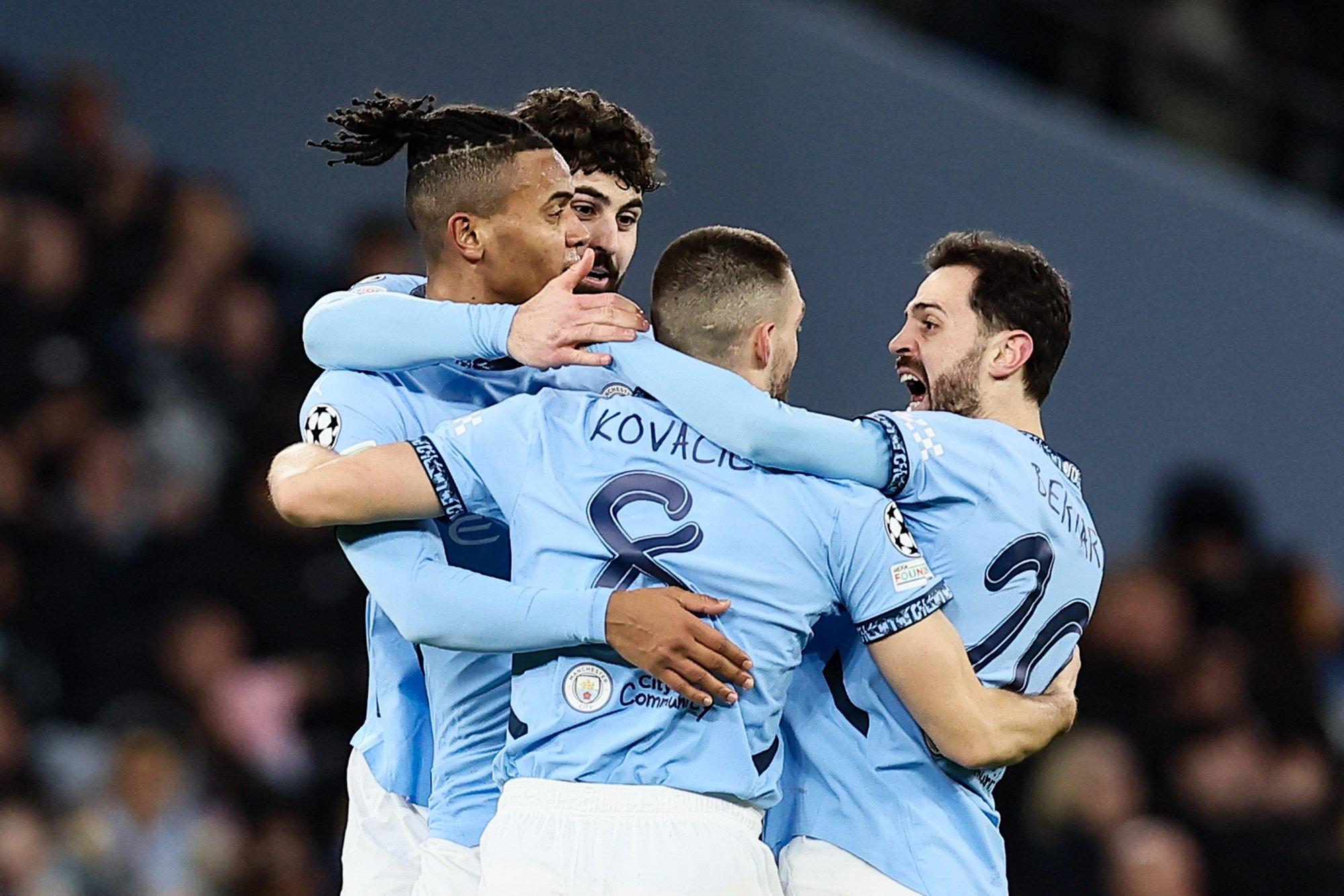 Üheksa minutiga kuristikust välja roninud Manchester City kindlustas Meistrite liigas edasipääsu