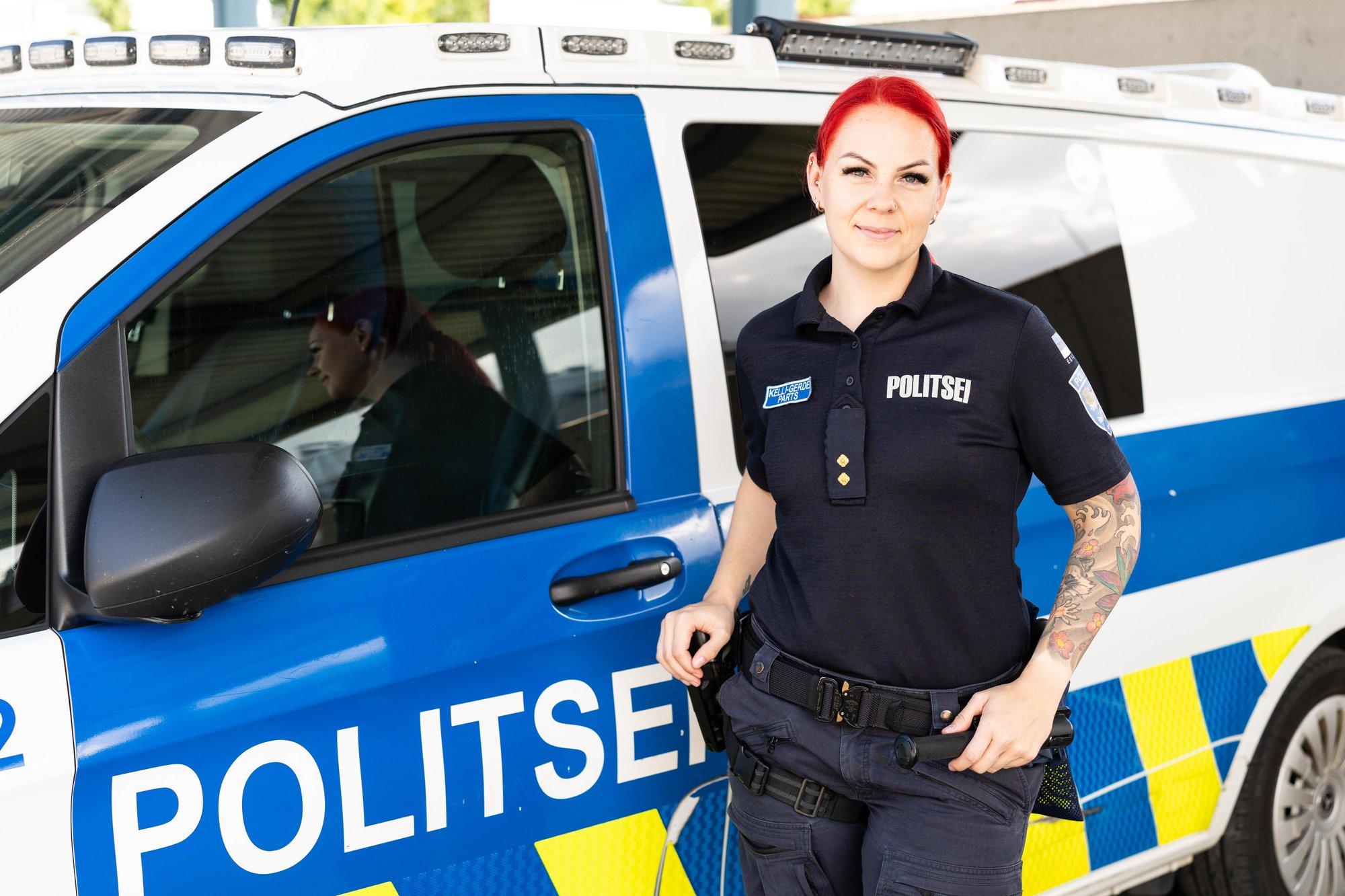 Kelli-Gerde julge karjääripööre: kuidas pikalt restoranides töötanud kokast sai hoopis patrullpolitseinik