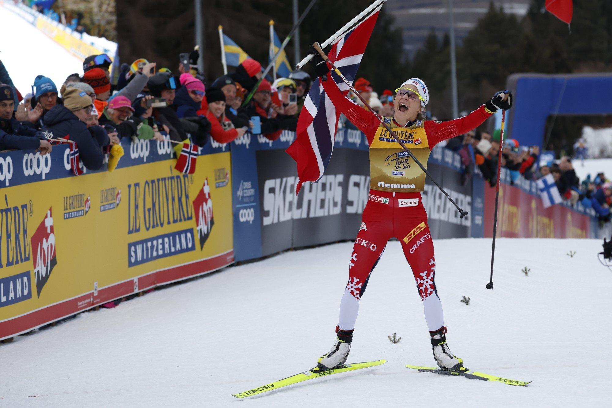 Suusakuninganna Therese Johaug pani lõputõusul kõik paika ja jõudis eksklusiivsesse klubisse