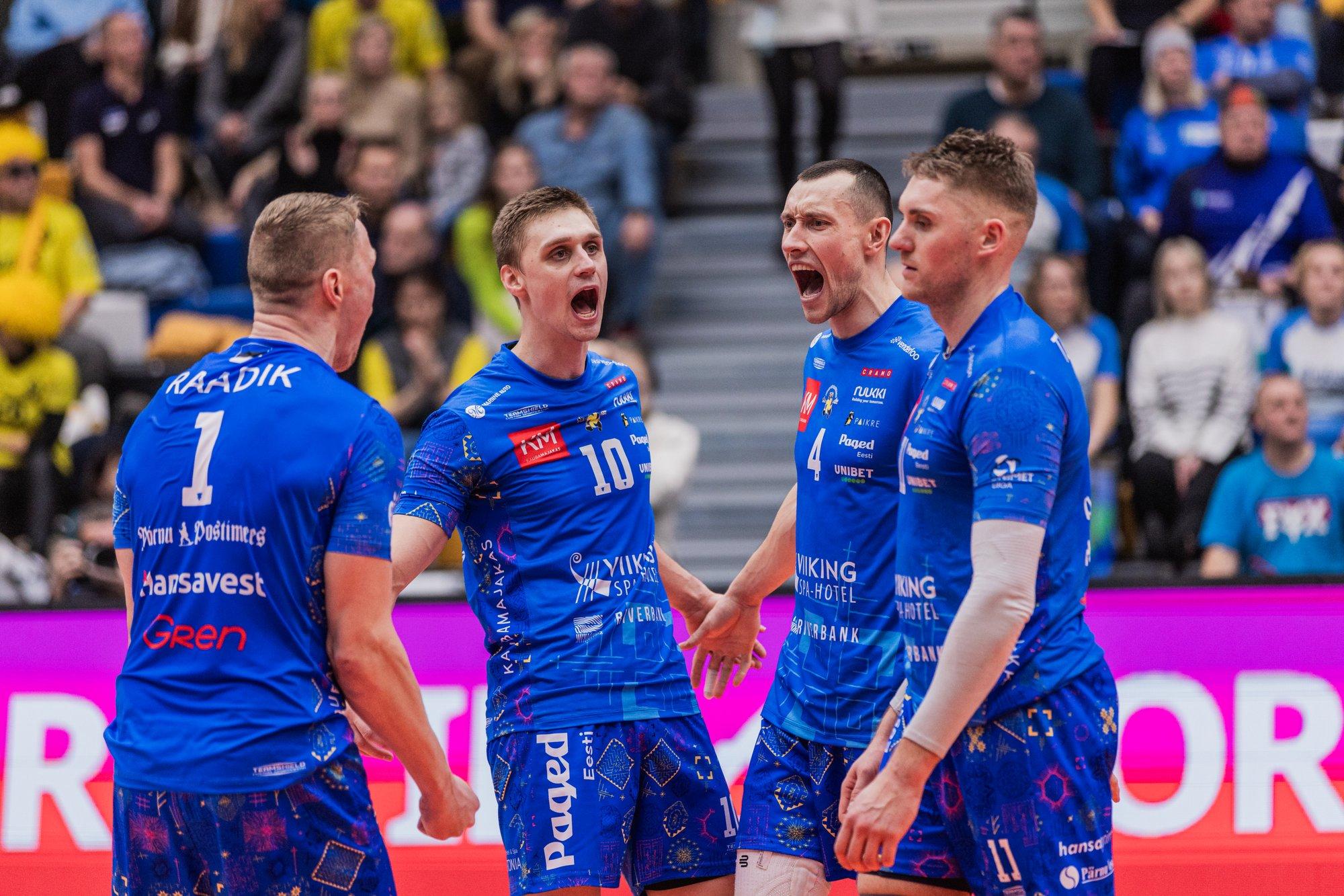 Heas hoos Pärnu Võrkpalliklubi alistas tabeli viimase kuivalt