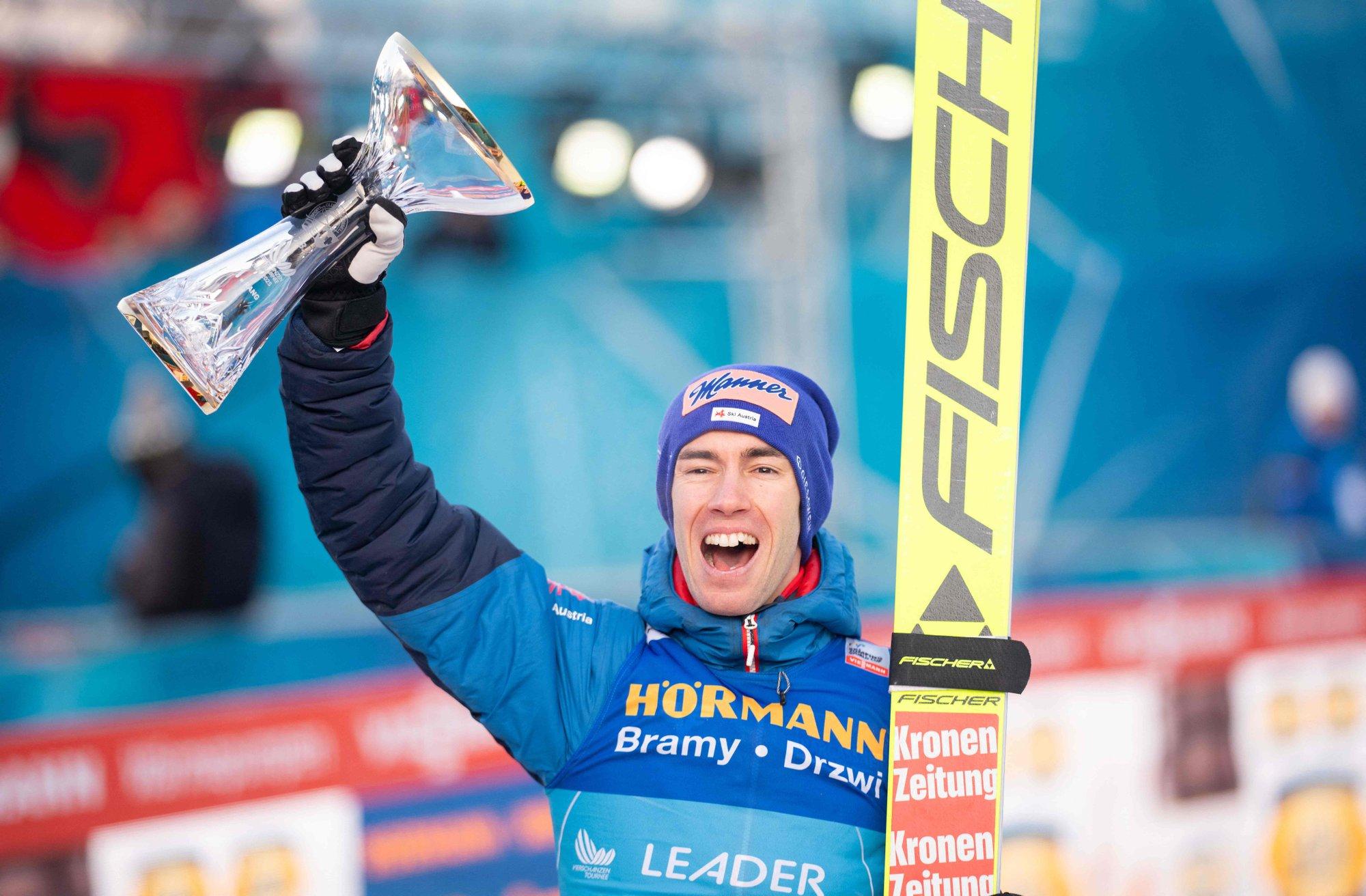 Nelja hüppemäe turnee: austerlased võtsid kodupubliku ees kolmikvõidu, üldvõidu nimel käib ülipõnev heitlus