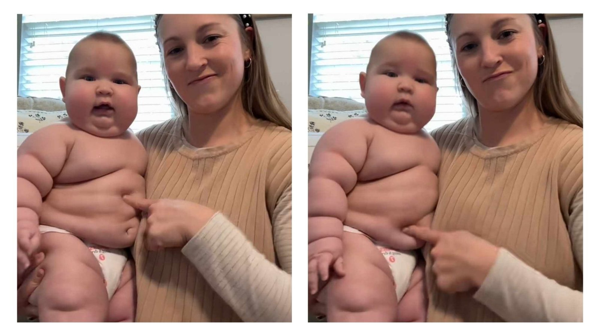 VIDEO | See pea 15 kg kaaluv 5kuune beebi on muutunud internetisensatsiooniks