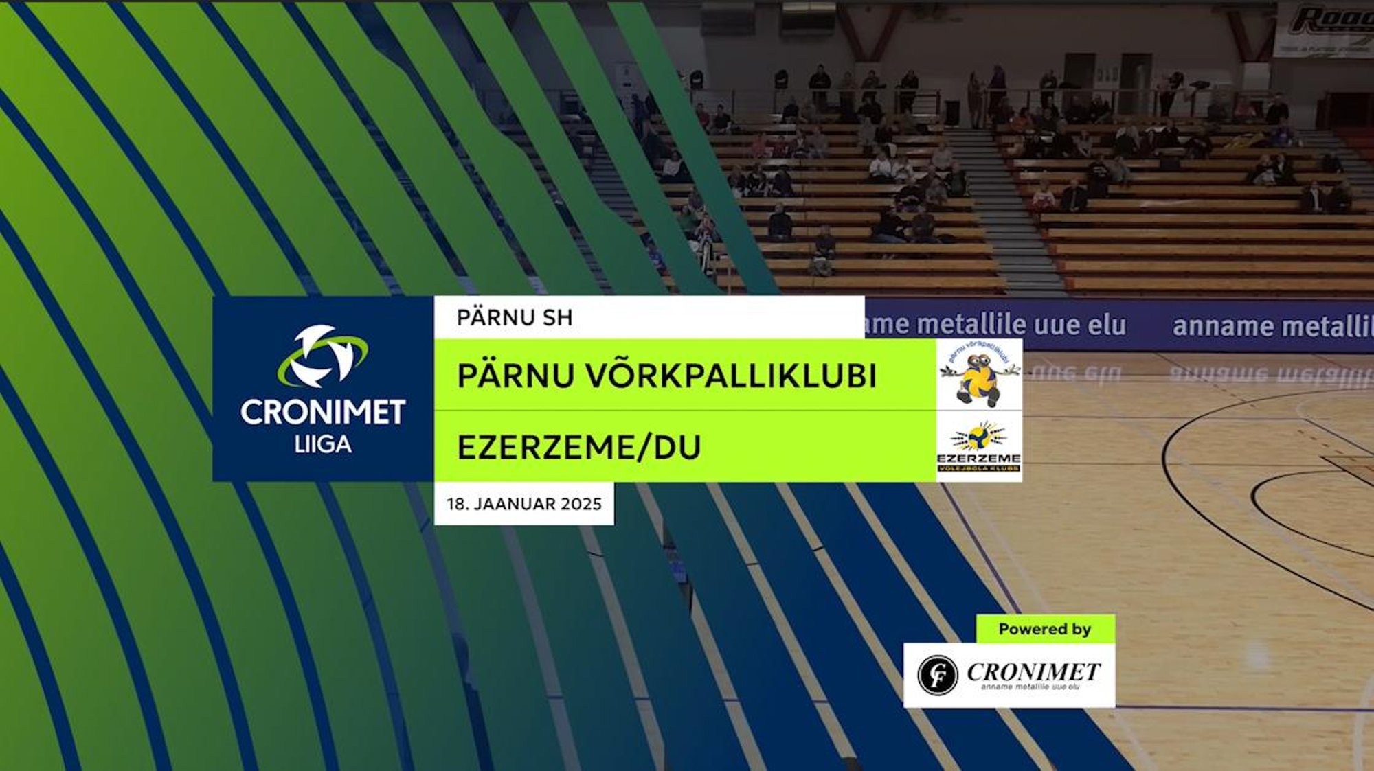 TÄISPIKKUSES | Vaata uuesti PÄRNU Võrkpalliklubi - Ezerzeme/DU kohtumist!