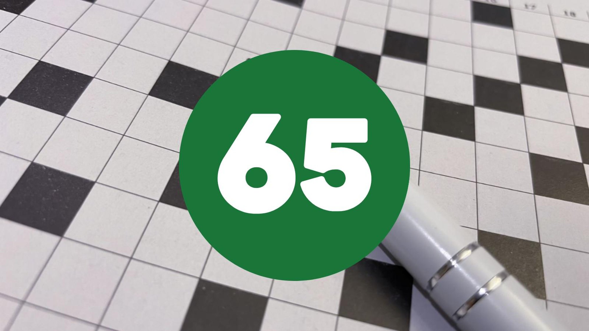 Endis­aegne pinna­mõõt? Tagurpidi noot? Maalehe ristsõna nr 65