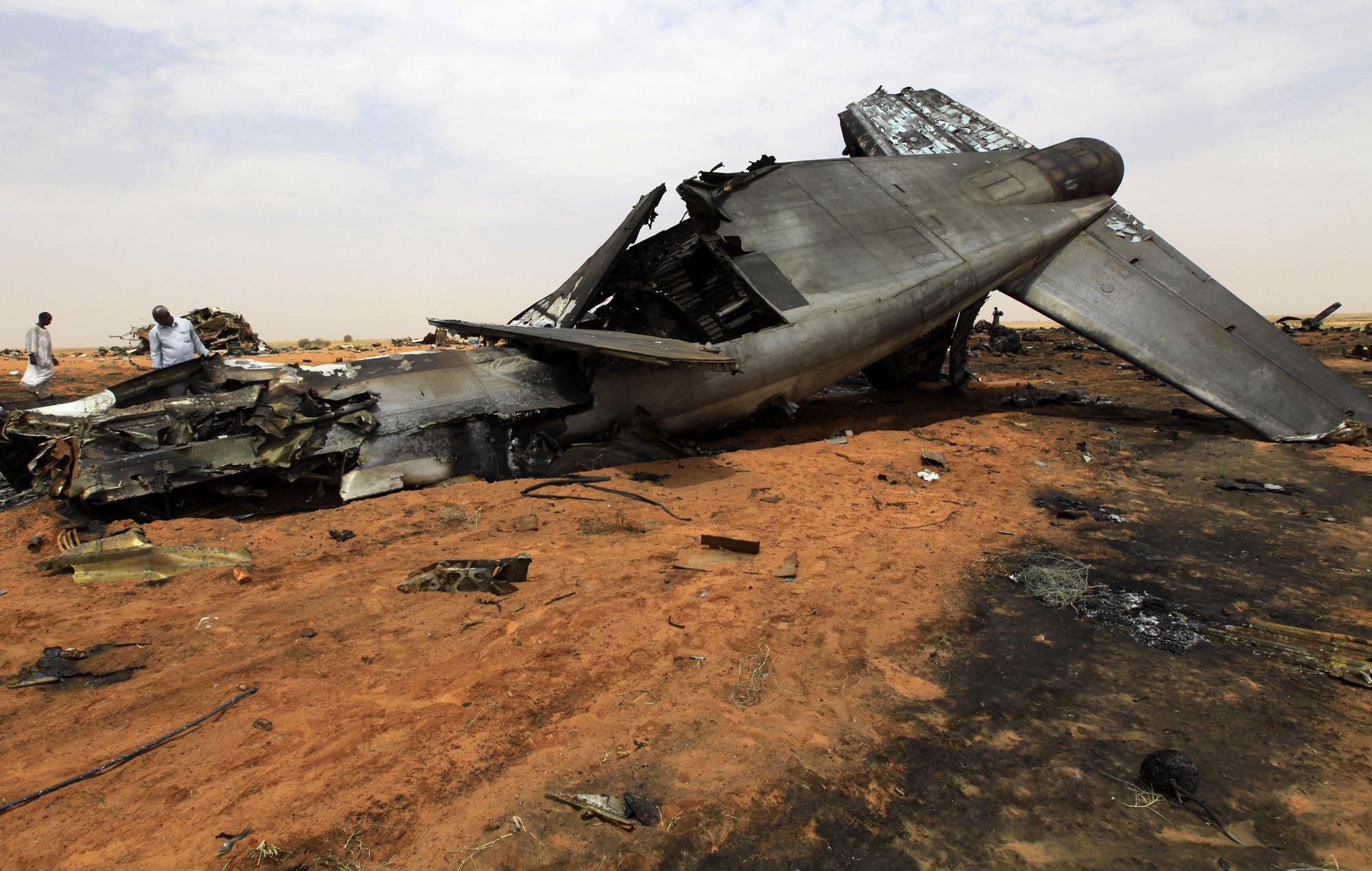 Sudaanis kukkus alla sõjaväelennuk. Hukkus 46 inimest