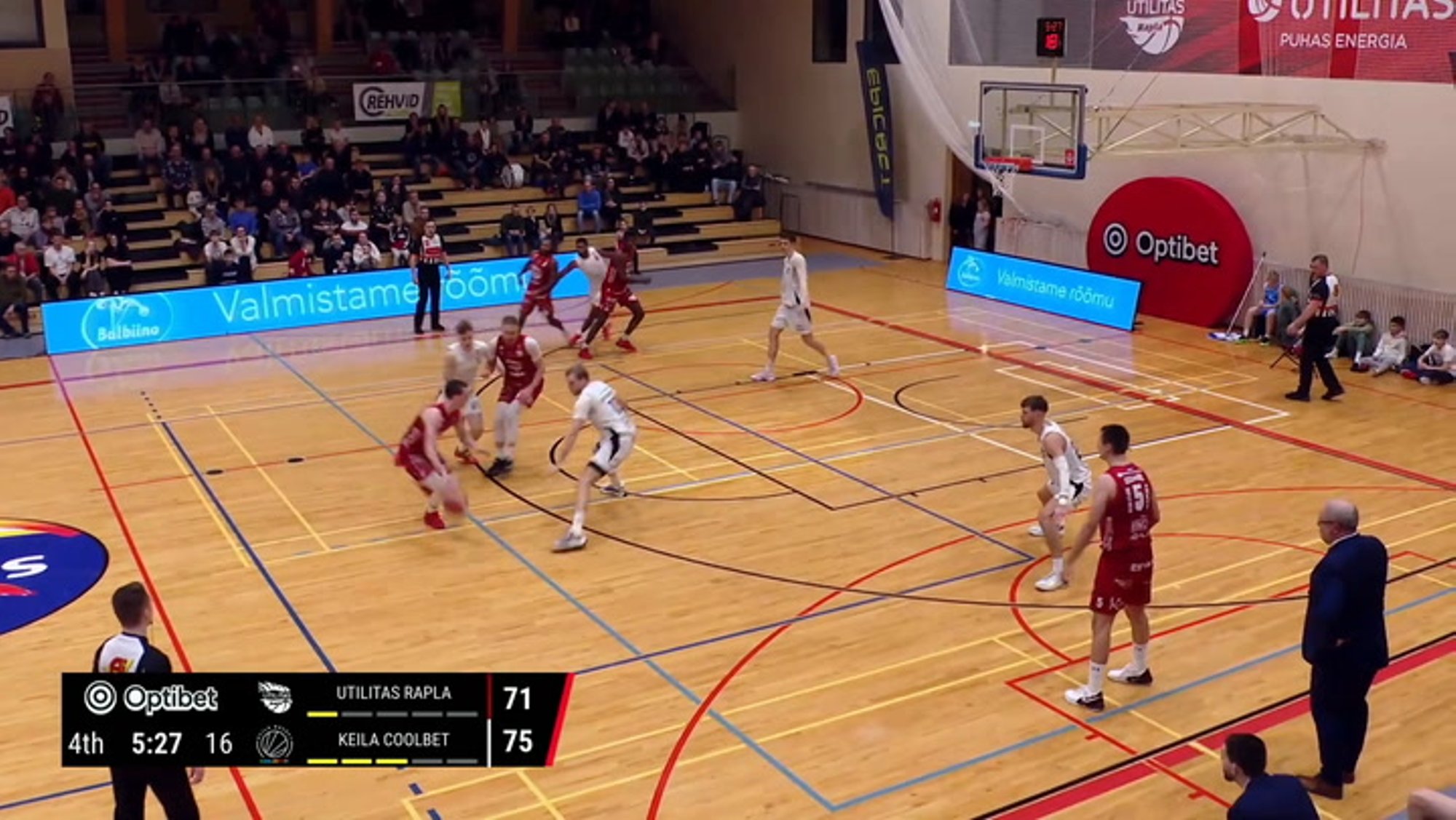 MÄNGU HETK | Hendrik Eelmäe vägev dunk andis Raplale Coolbeti vastu initsiatiivi