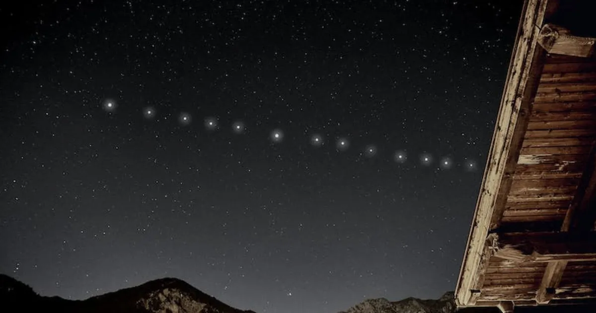 VIDEO ⟩ Astronoomi avastus: Starlinki satelliite kukub praegu alla mitu tükki päevas