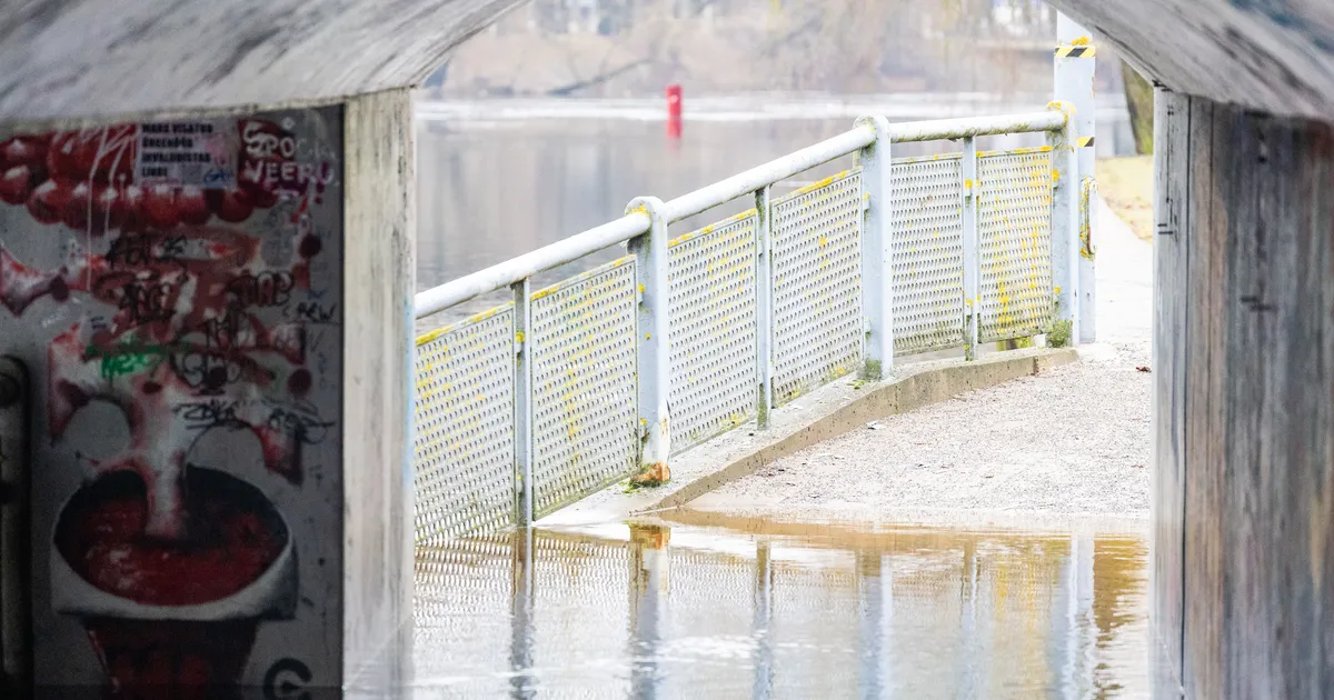 Emajõe veetase tõuseb lähipäevil kriitilise piirini