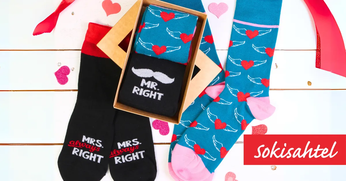 Sokisahtli parimad ideed eriliseks sõbrapäevaks