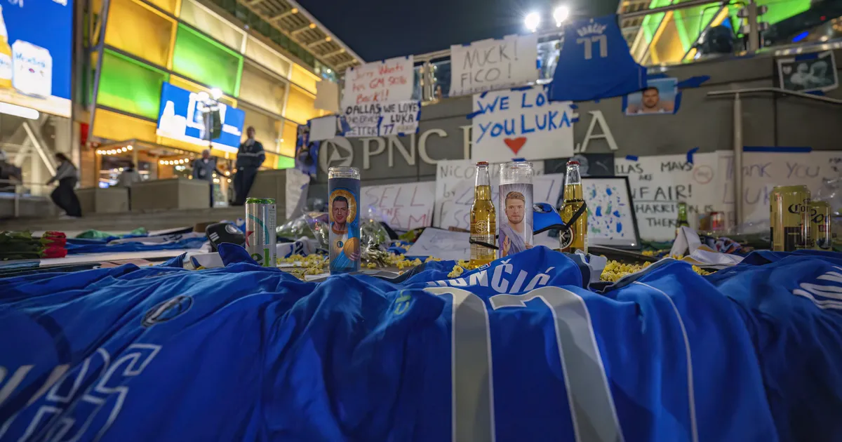 VIDEO ⟩ Klubi vahetanud Dončićile korraldati «matused»