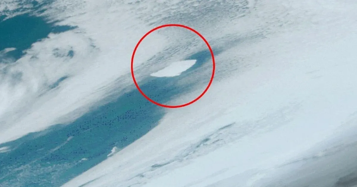 Suurimast jäämäest murdus Vormsi suurune tükk – see triivib nüüd omasoodu