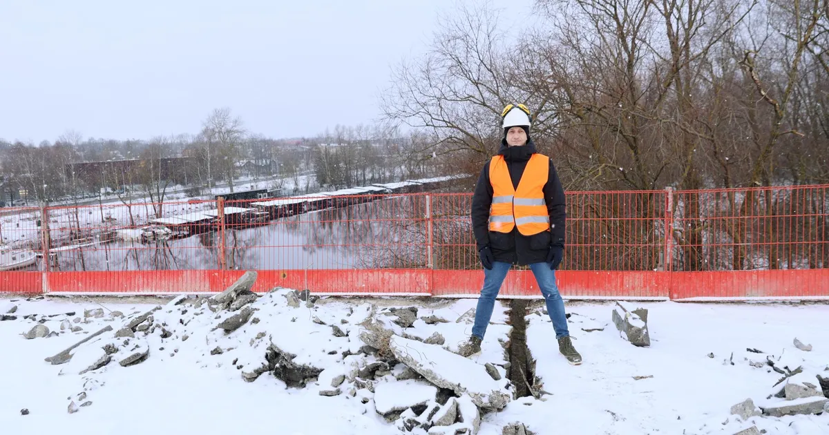 Erakordselt soe talv soosib Sõpruse silla remonti