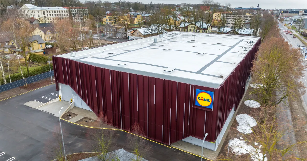 Lidl avab homme Tartus kolmanda kaupluse