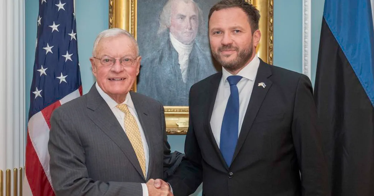 Tsahkna kohtumisel Kelloggiga: Venemaa tuleb sundida oma eesmärkidest loobuma