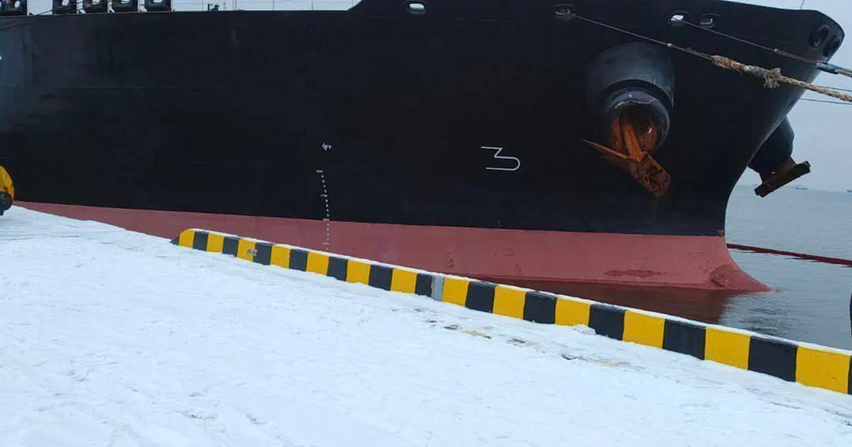 Ust-Luga sadamas seisval naftatankeril toimus plahvatus