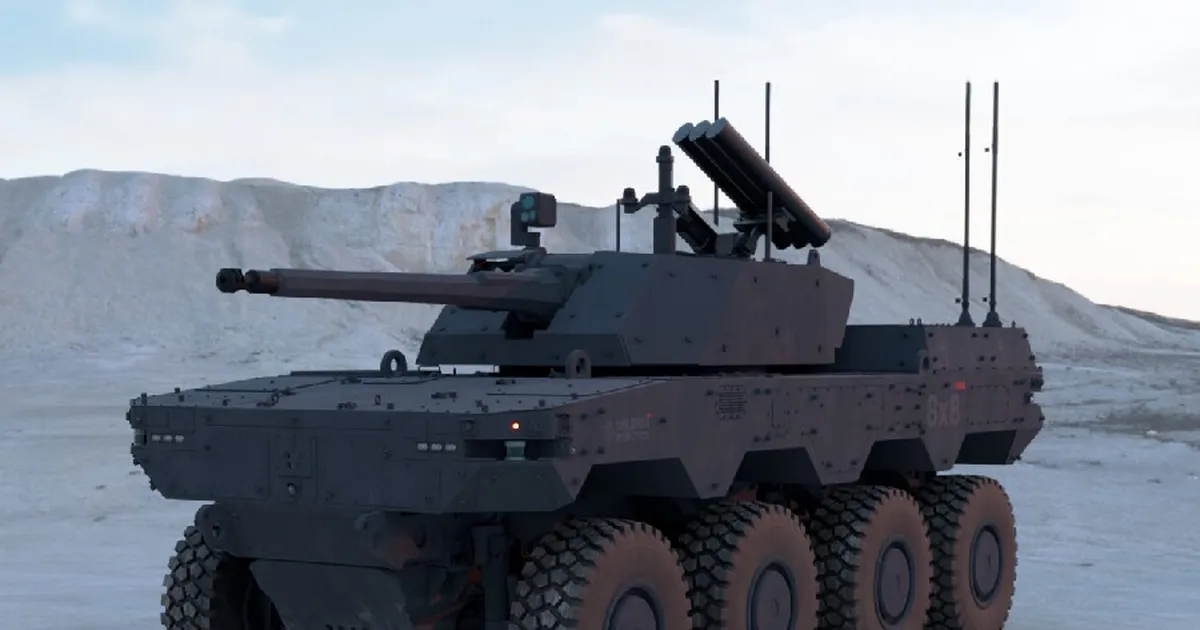 Selline on Milrem Roboticsi uus ja osav lahingurobot HAVOC 8x8