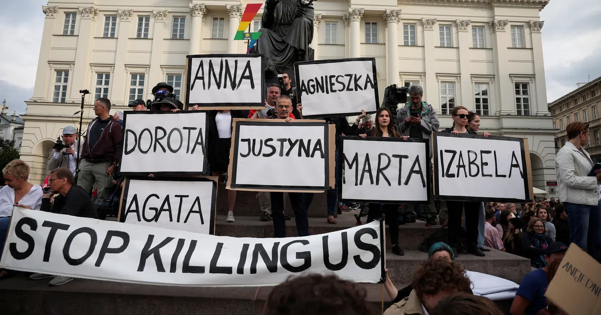 SURMAOHT NAISTELE ⟩ Abordiabis süüdi mõistetud Poola aktivist peab jätkama võitlust kohtumasinavärgiga