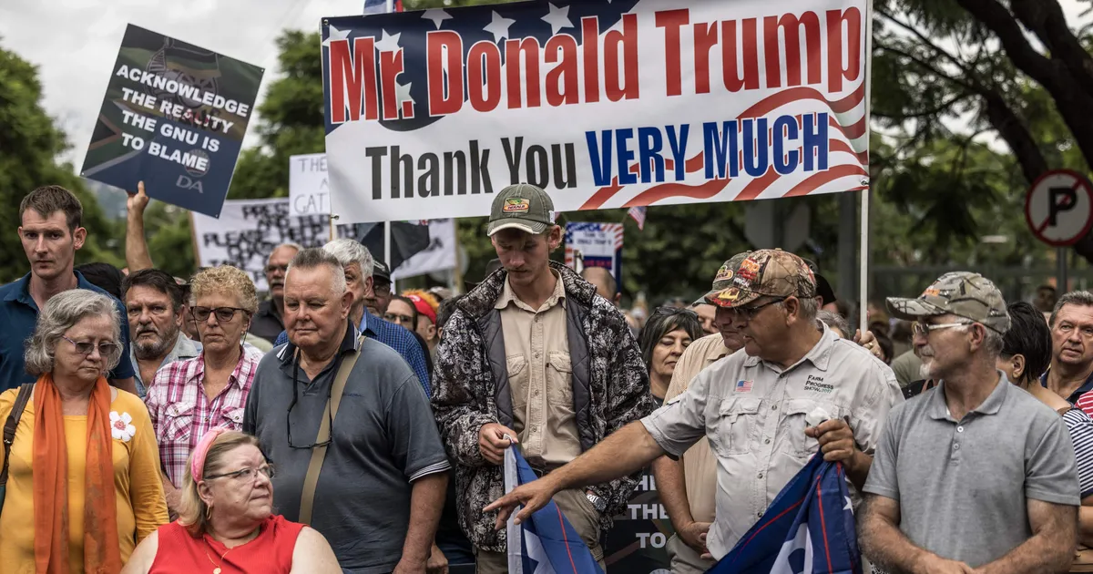Afrikaanid avaldasid meelt Donald Trumpi toetuseks