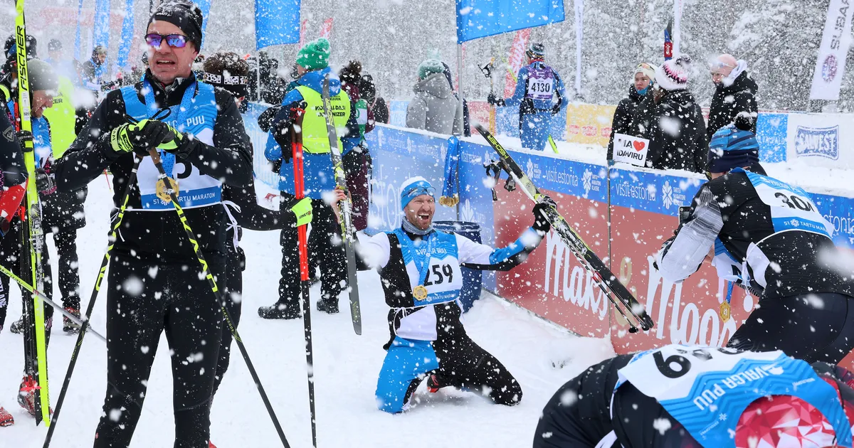 REPORTAAŽ ⟩ Lumine ilu ja paras melu: Ida-Virumaal peetud Tartu maraton oli katsumus, kuid publikule magus maasikas