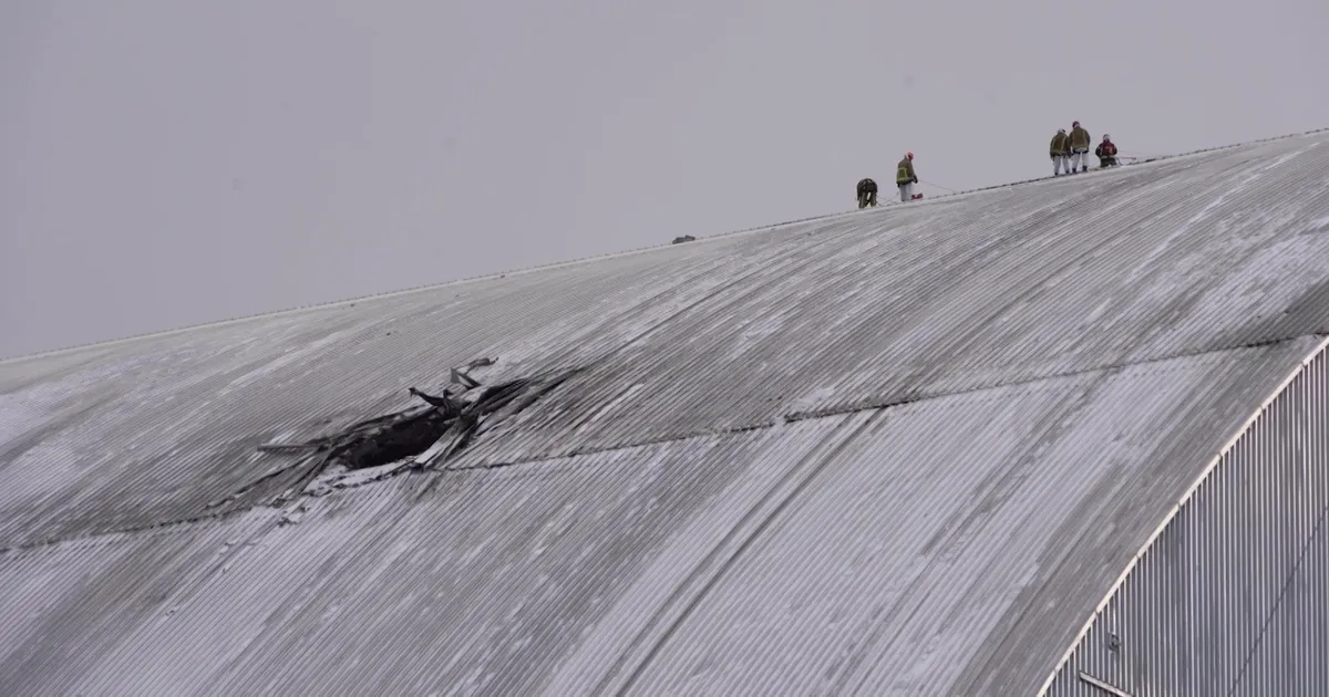 VIDEO ⟩ Vene droonirünnak lõi augu Tšornobõli tuumajaama sarkofaagi