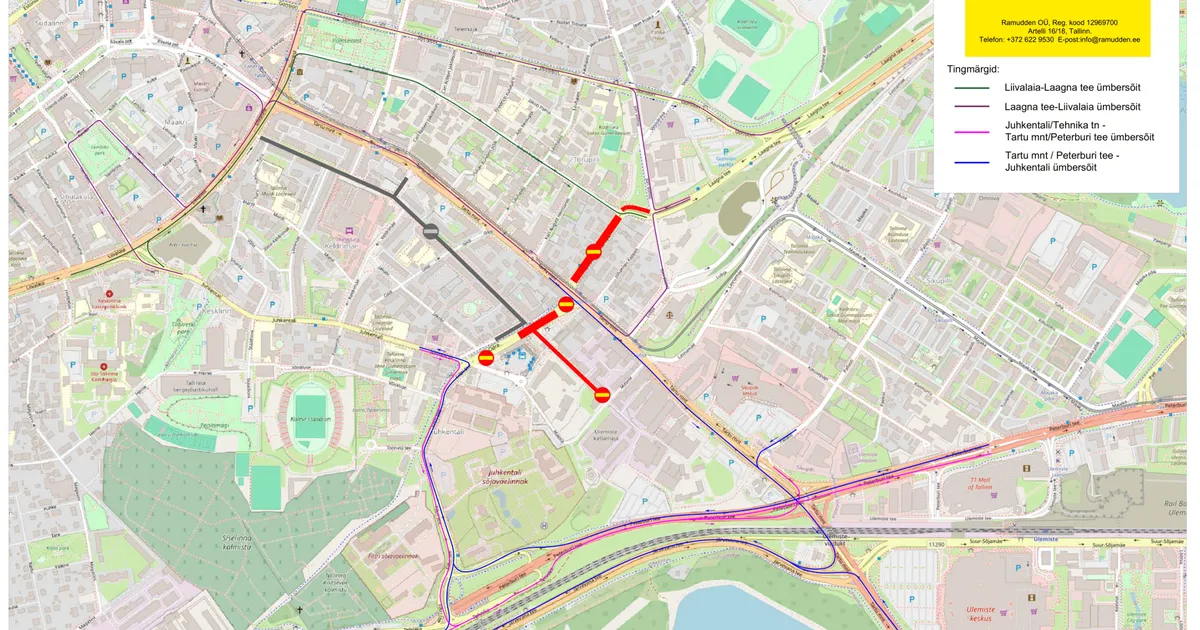 Oluline Tallinna liiklussoon pannakse kolmeks kuuks kinni