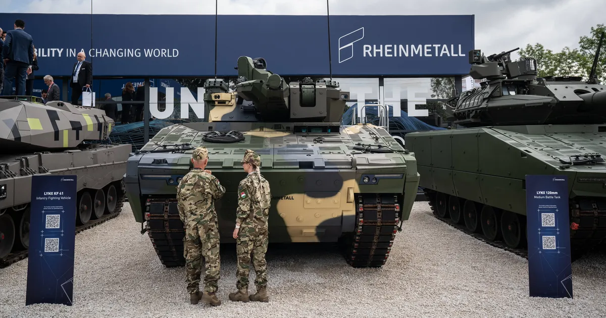 Rheinmetalli direktor: Euroopa riigid jäeti laste laua taha