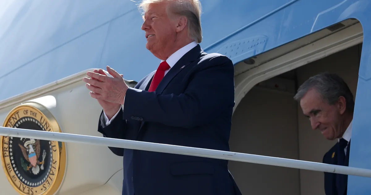 WSJ: Prantsuse miljardär loodab, et sõprus Trumpiga päästab tema luksusimpeeriumi kaubandussõjast