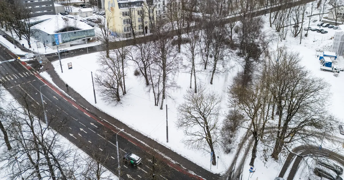 FOTOD ⟩ Pankrotihaldur pani müüki Tallinna kesklinnas asuva magusa krundi