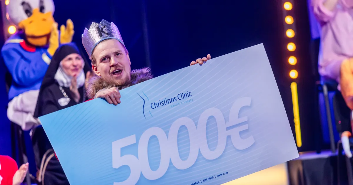 OHHOO ⟩ Telemängus «Kas lööme käed?» osalenud ehitusmees võitis üllatava auhinna