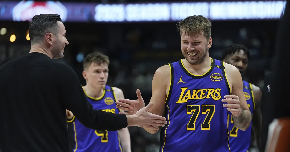 Dončić sai Lakersis hoo sisse: hakkab juba inimese tunne tulema