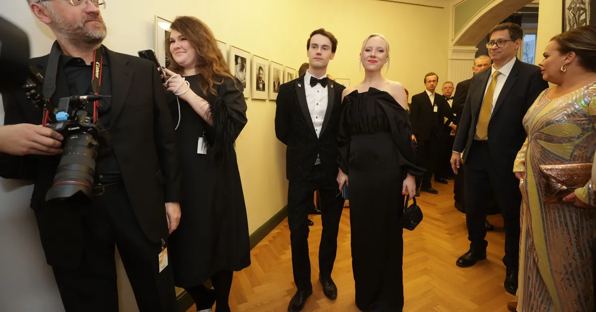 PILTUUDIS ⟩ Aasta meesartist Florian Wahl saabus presidendi vastuvõtule koos elukaaslasega