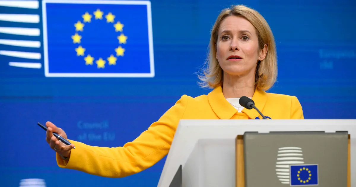 Kaja Kallas: EL võib 6. märtsil võtta vastu uue relvaabipaketi Ukrainale
