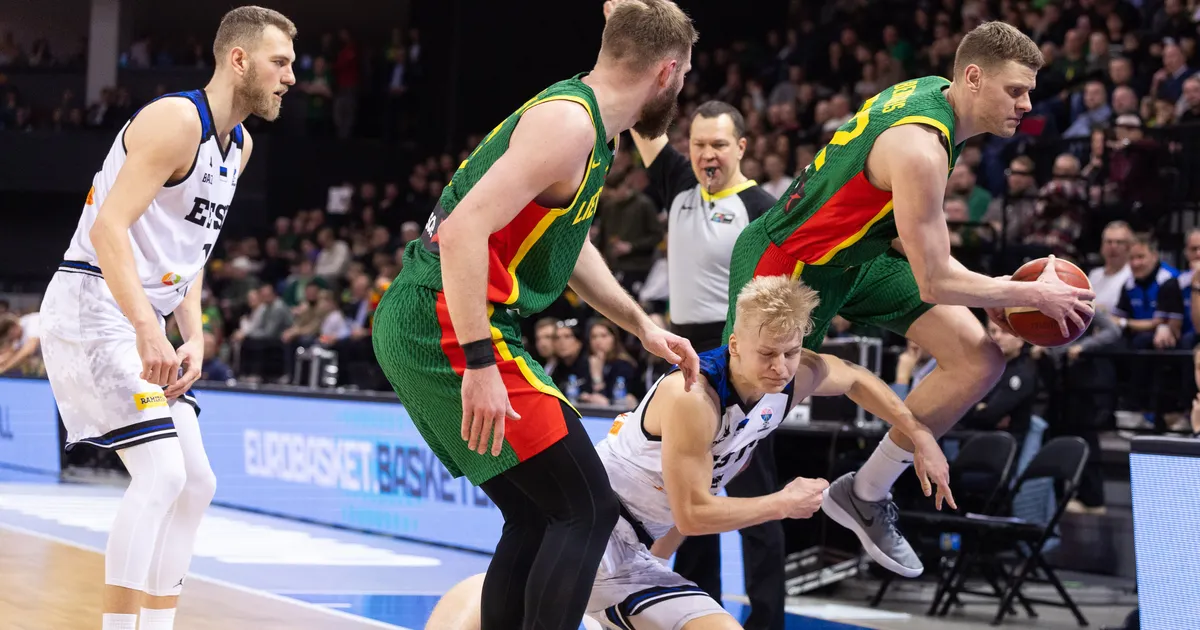 PM LEEDUS ⟩ ANALÜÜS: Leedu teine ešelon andis Eesti koondisele agressiivse mängu õppetunni