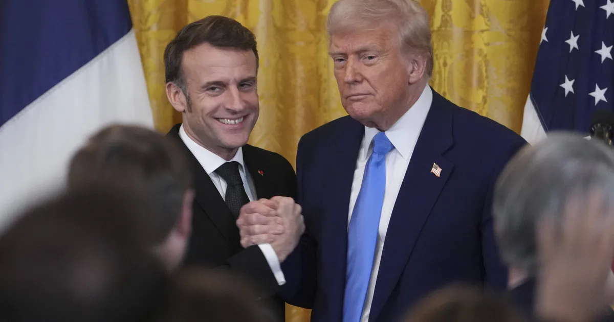 Macroni sõnul ei saa rahu tähendada Ukraina allaandmist