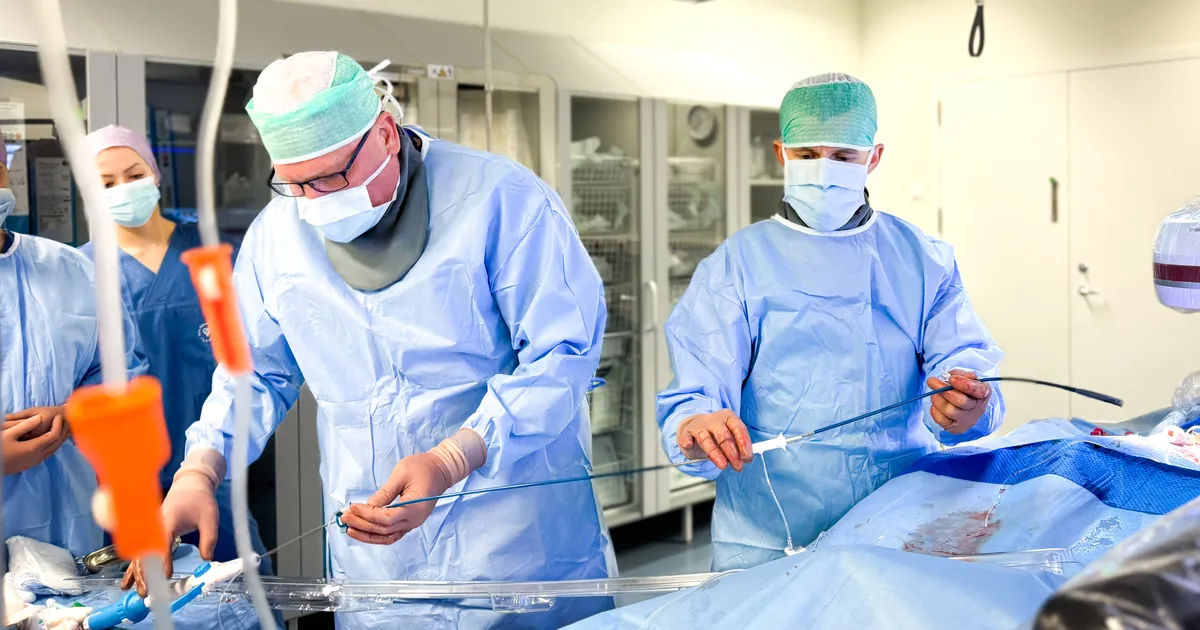 Kliinikumi südamearstid teostasid Baltimaades esmakordse protseduuri