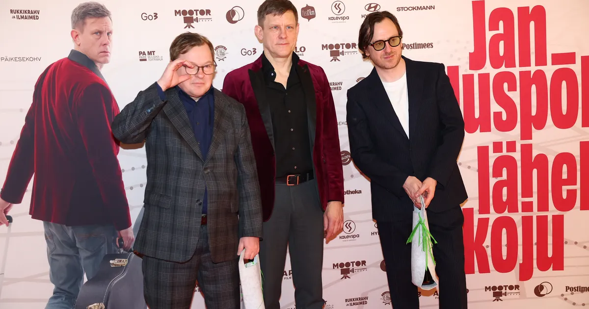 GALERII ⟩ Suur esilinastus: Jan Uuspõld läks koju ja tuntud näod tulid seda pulli vaatama