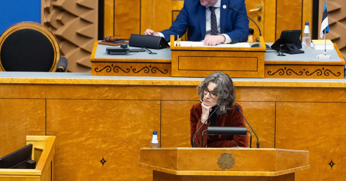 Kliimaminister Yoko Alendri umbusaldamine ei kogunud riigikogus piisavalt hääli