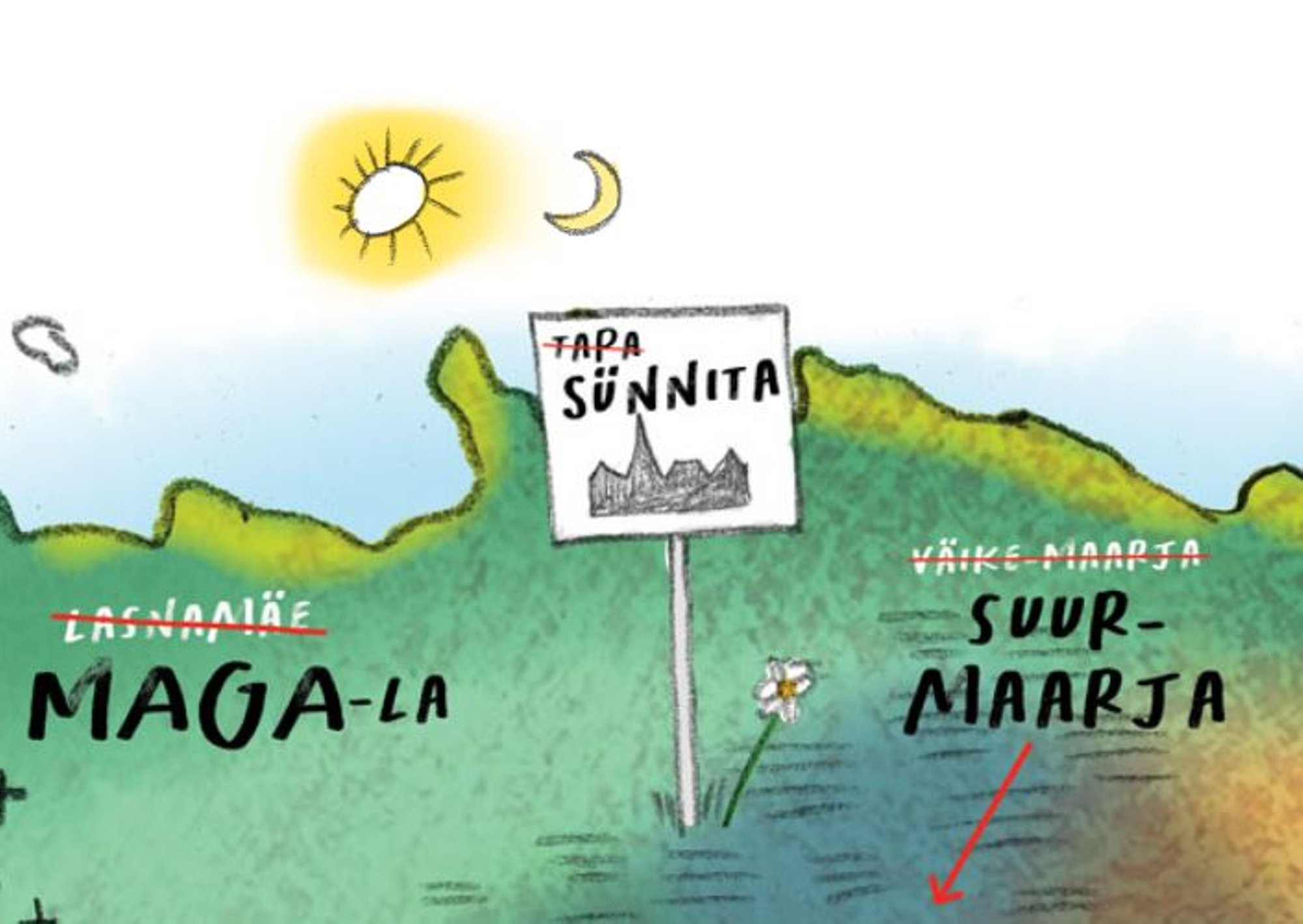 MEGA KAART | Make Eesti Great Again ehk Muudame Eesti Geograafia Aluseid