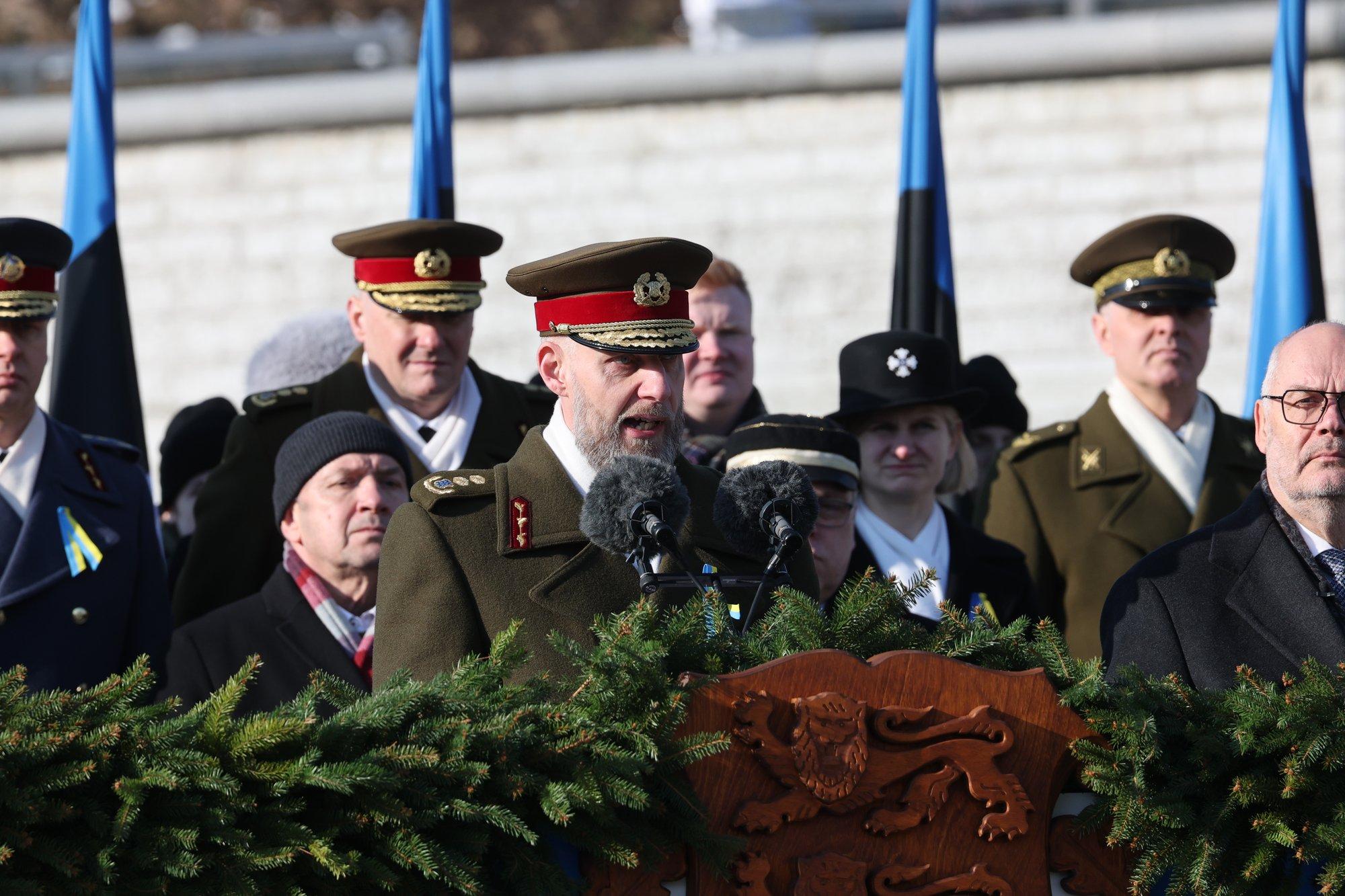 Andrus Merilo kaitseväe paraadil: keerulised ajad on muutumas ohtlikeks aegadeks