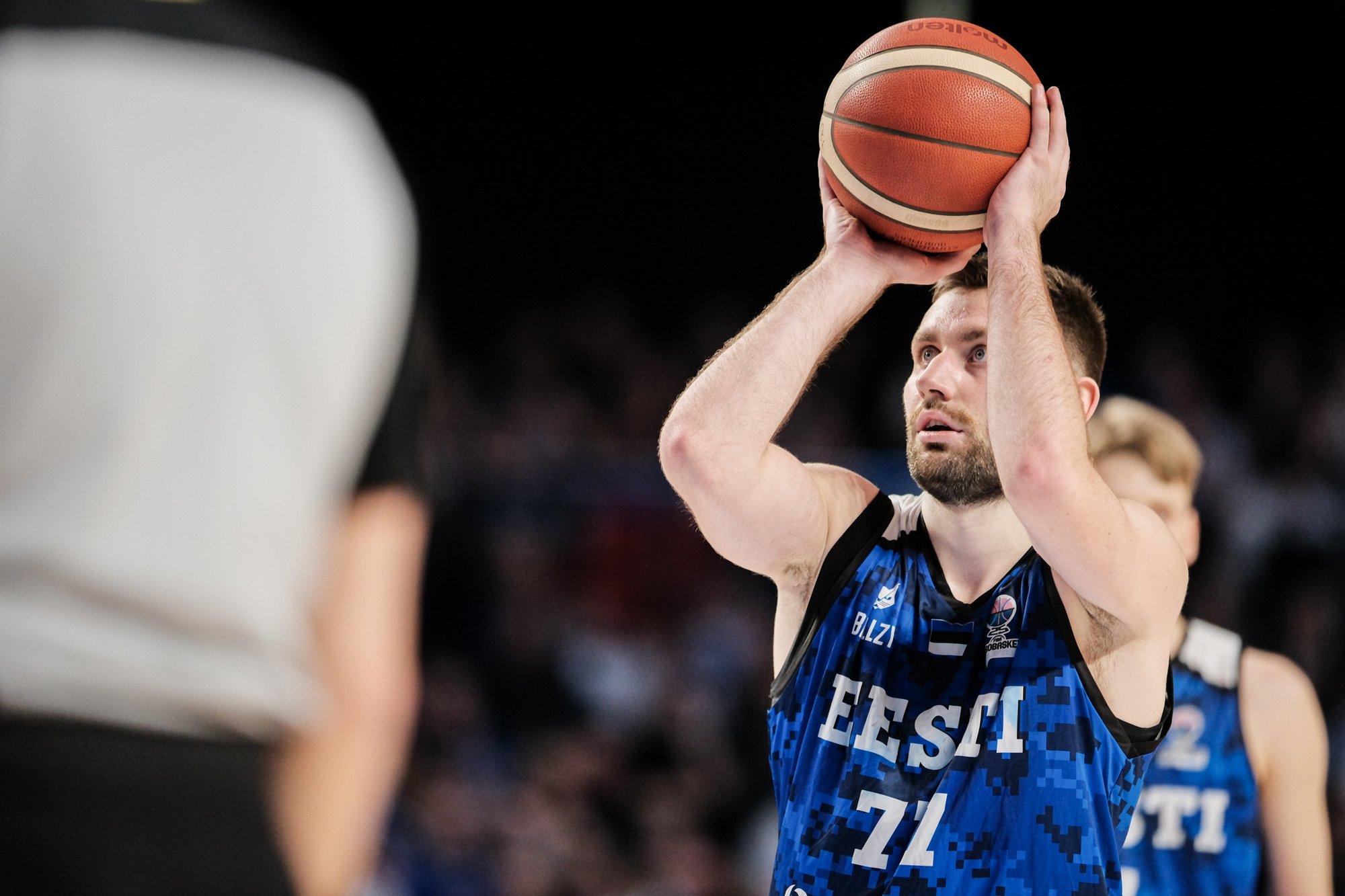 Selgusid 12 mängijat, kes esindavad Eesti korvpallikoondist homme õhtul Põhja-Makedoonia vastu